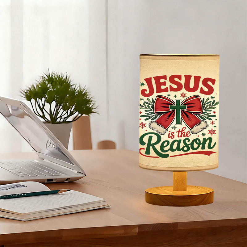 Modern USB-powered Linen Lamp Unique Bedside Decoration Bedroom