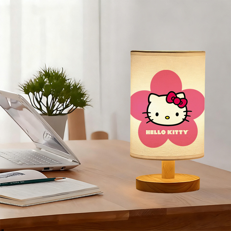 Sanrio Kitty USB Powered Modern Bedside Lamp