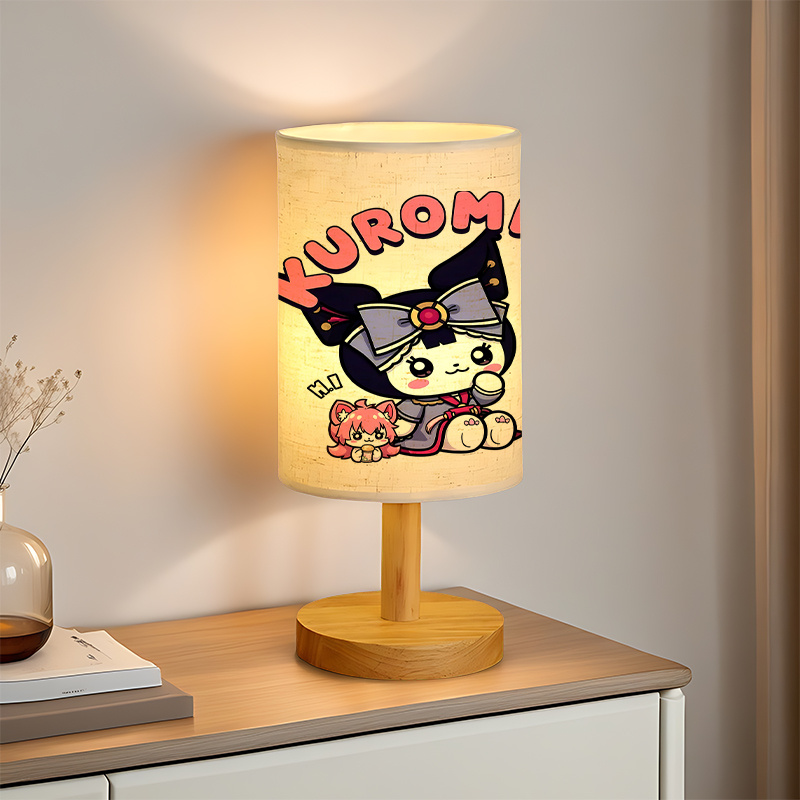 Kuromi Themed Bedside Lamp 