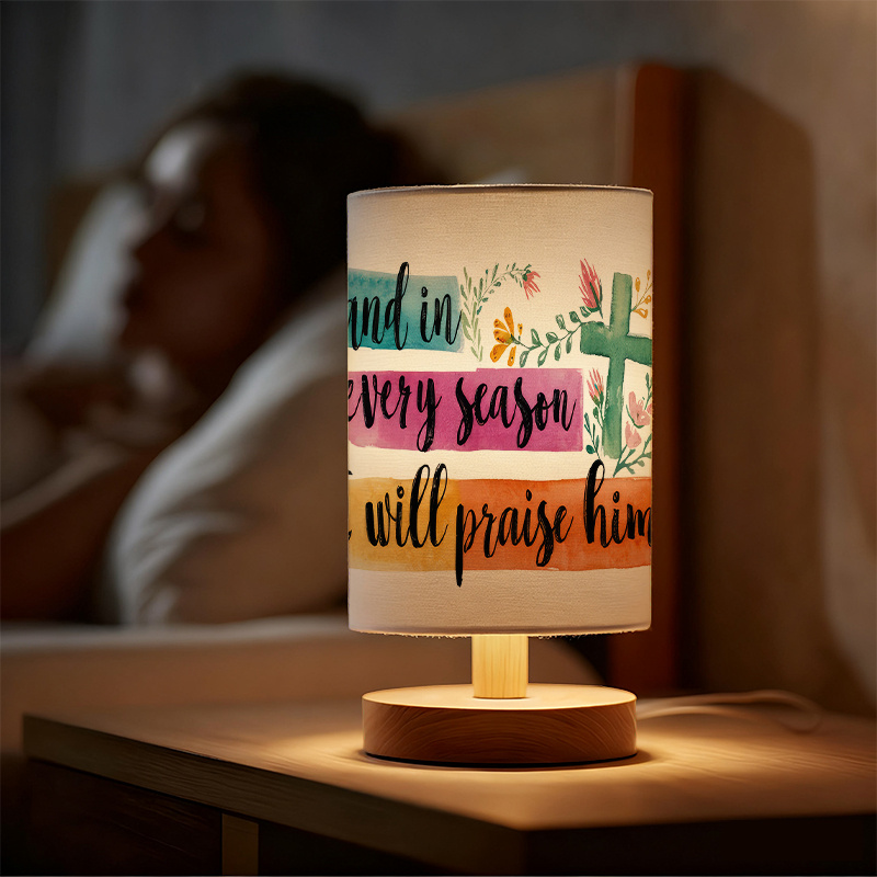 Modern USB-Powered Linen Lamp | Unique Design Exquisite Patterns