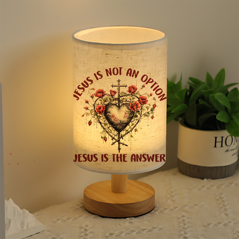 Modern USB-powered Linen Lamp with a Unique Design40