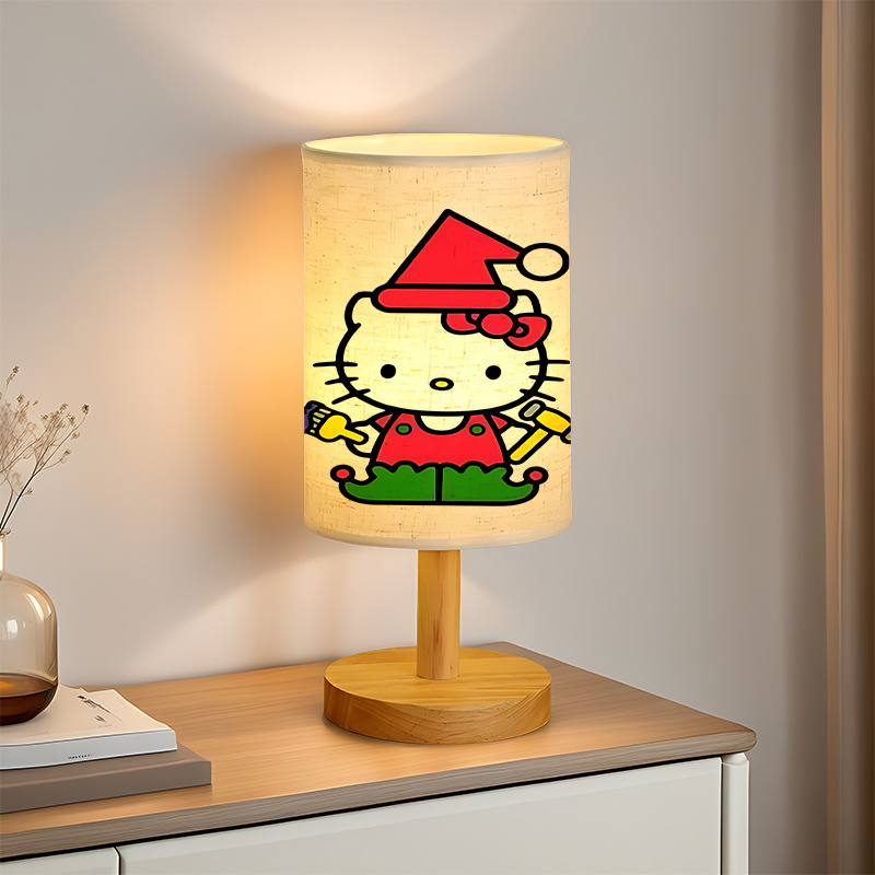 A Modern Sanrio USB Powered Linen Lamp 
