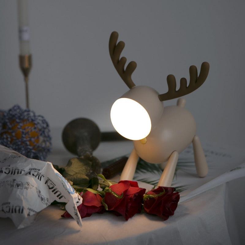Cute Reindeer Lamp Humidifier-3D Optical Lamp