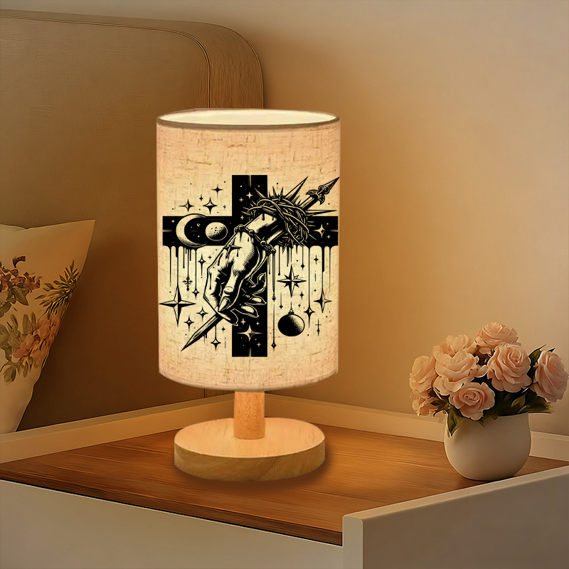 Modern USB-Powered Table Lamp with Bulb - USB Plug-in Bedside