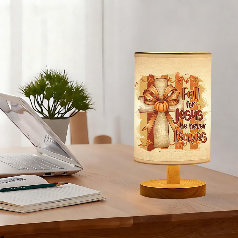 USB-powered Linen Lamp Excellent Gifts for Family and Friends