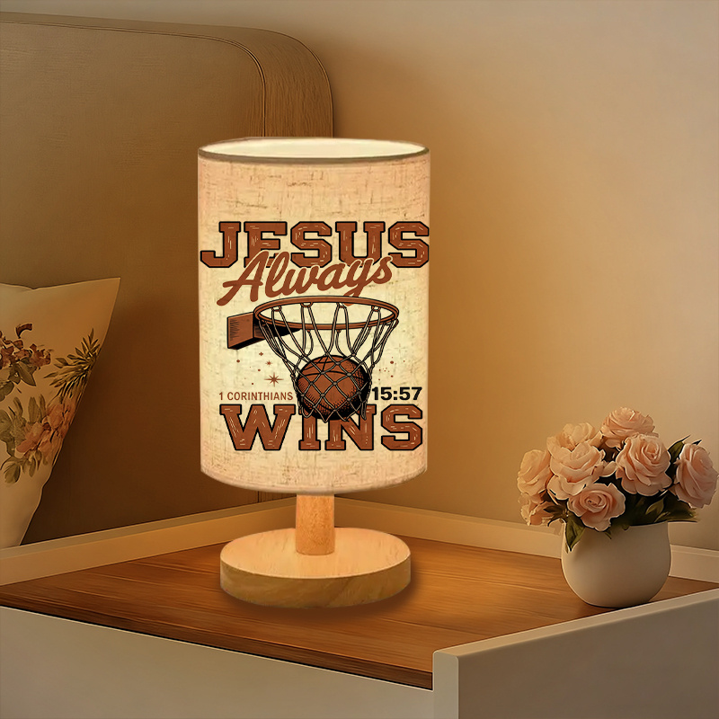 USB Powered Linen Lamp With A Unique Design And Exquisite Patterns