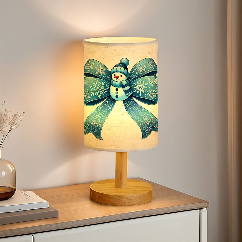 A Modern USB-powered Linen Lamp with a Unique Design