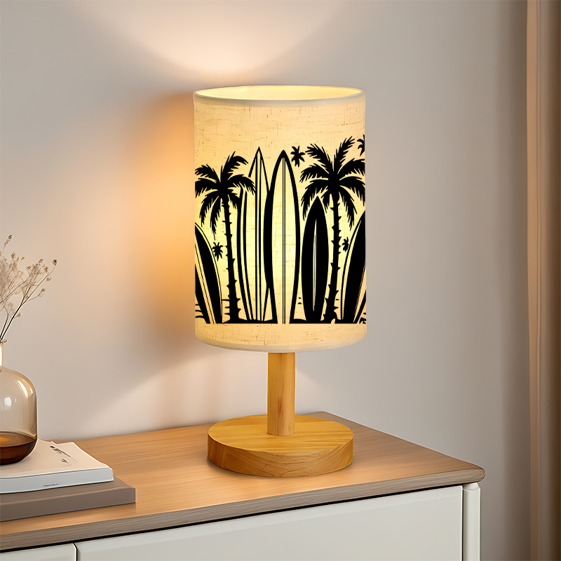  Table Lamp with Creative Patterns Perfect for Bedside Decoration