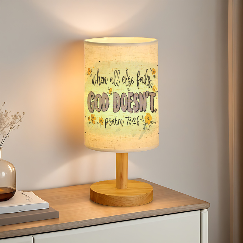 Table Lamp with Bulb - USB Plug-in Bedside
