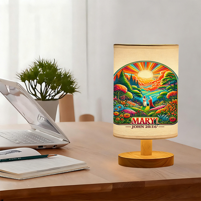 Modern USB-powered Linen Lamp with a Unique Design41