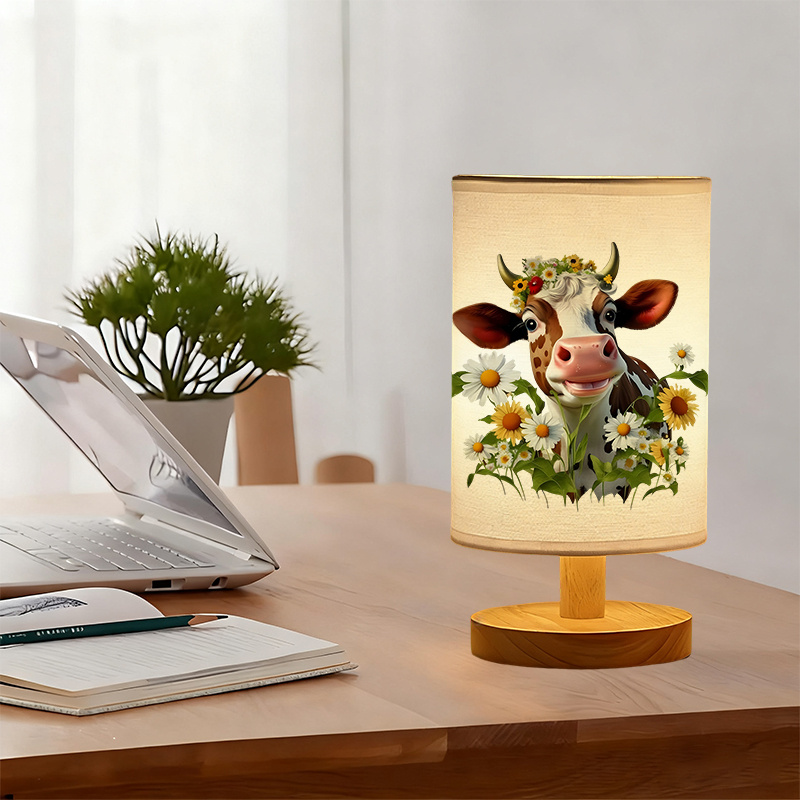 Modern USB Powered Table Lamp with Bulb