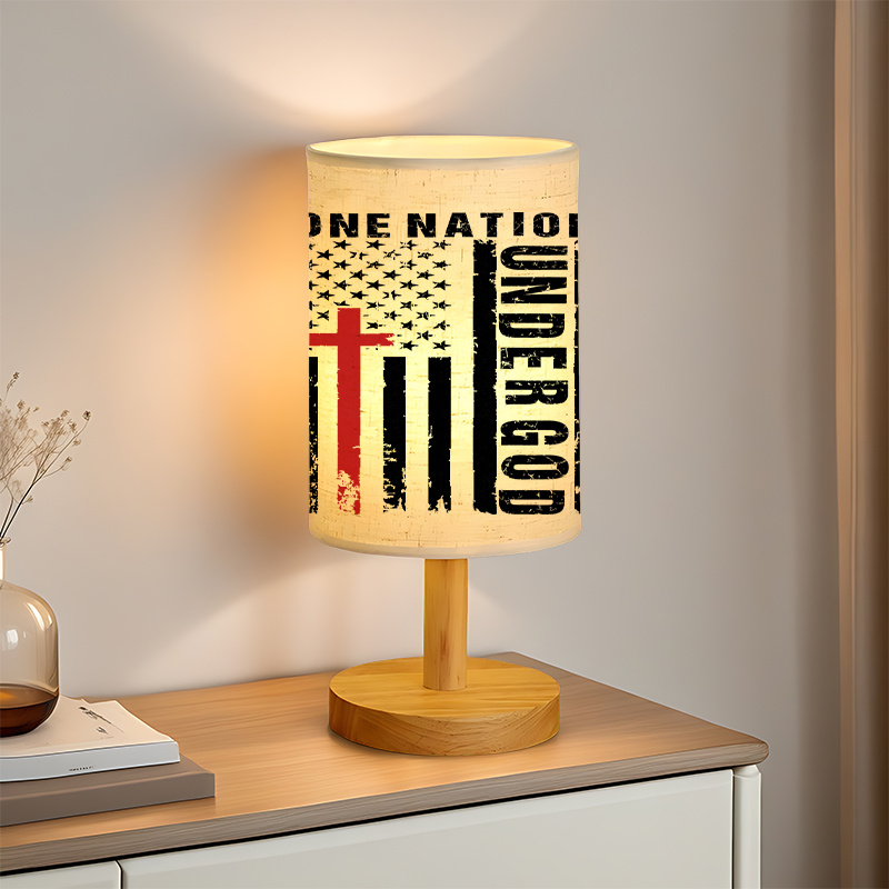 USB powered Linen Lamp with a Unique Design and Exquisite Patterns