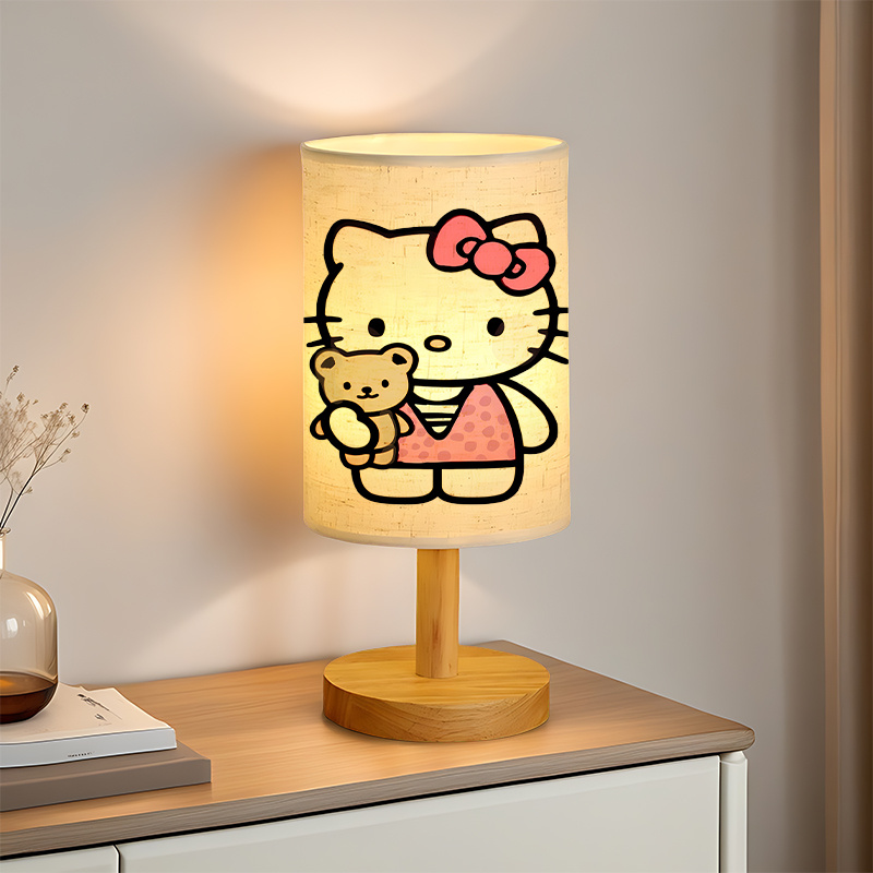 Themed USB-Powered Table Lamp with Cute Patterns 