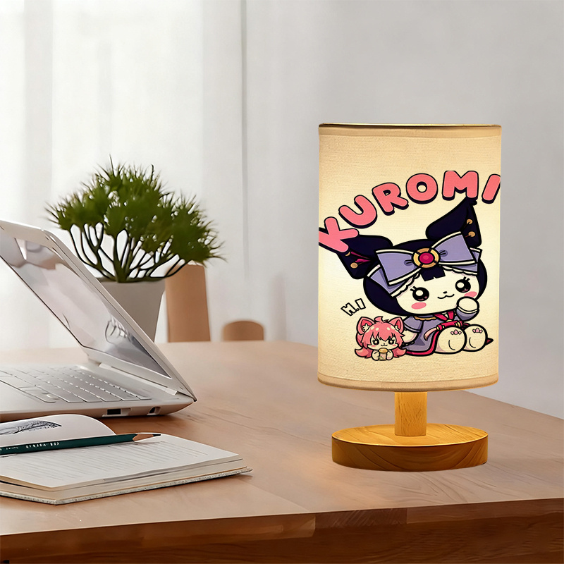 Kuromi Themed Bedside Lamp 