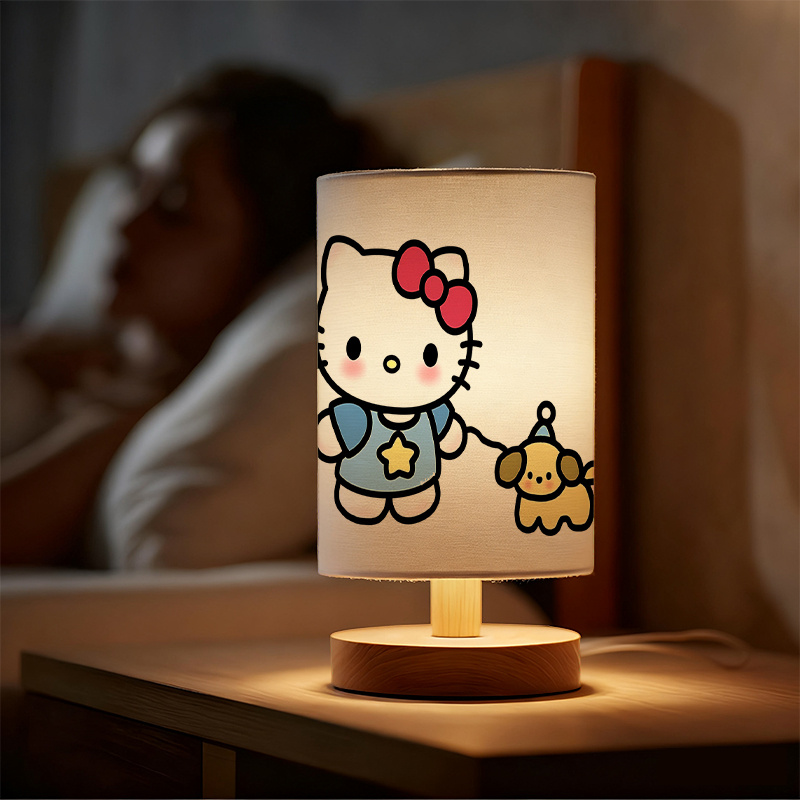 Sanrio USB Ppowered Linen Lamp With A Creative Design