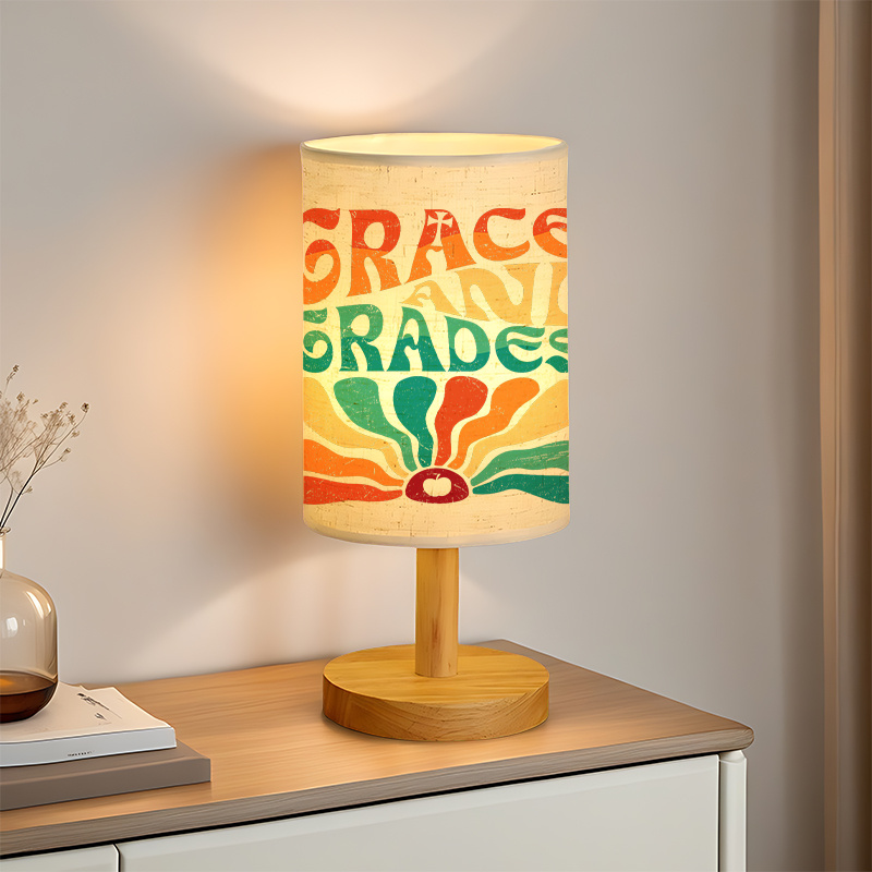 Modern USB Powered Table Lamp with Bulb USB Plug in Bedside