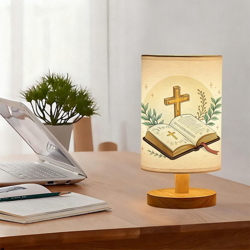 Modern USB-Powered Linen Lamp | Unique Design, Exquisite Patterns