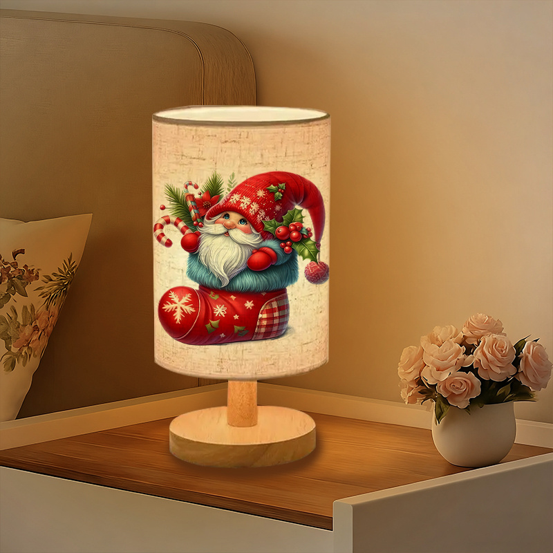 create ambiance  USB-powered linen lamp 