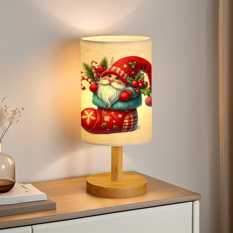 create ambiance  USB-powered linen lamp 