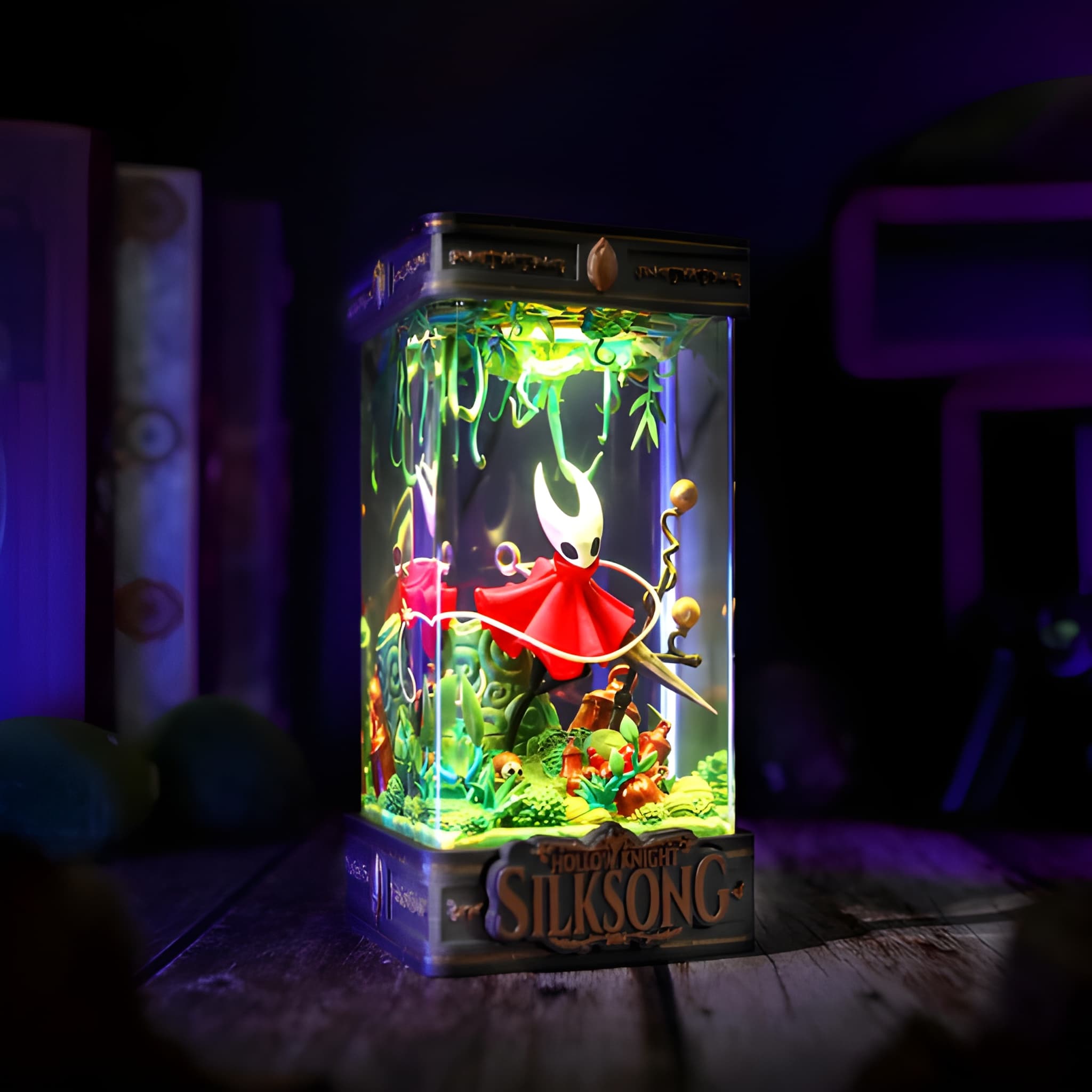 Hornet Silksong Epoxy Lamp Custom Night Light