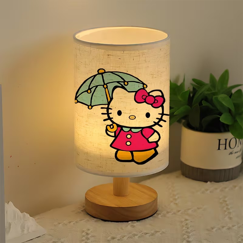 Hello Kitty Themed USB Powered Bedside Lamp