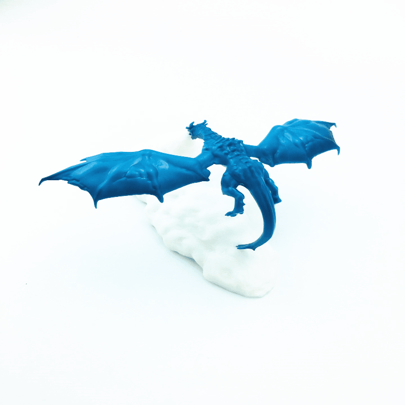 Dragon Figurine Desk Decor-3D Optical Lamp