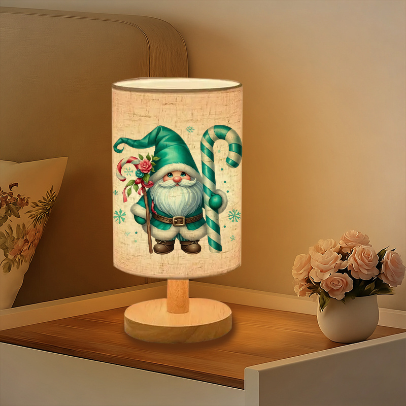 Modern USB-Powered Table Lamp with Bulb - USB Plug-in Bedside