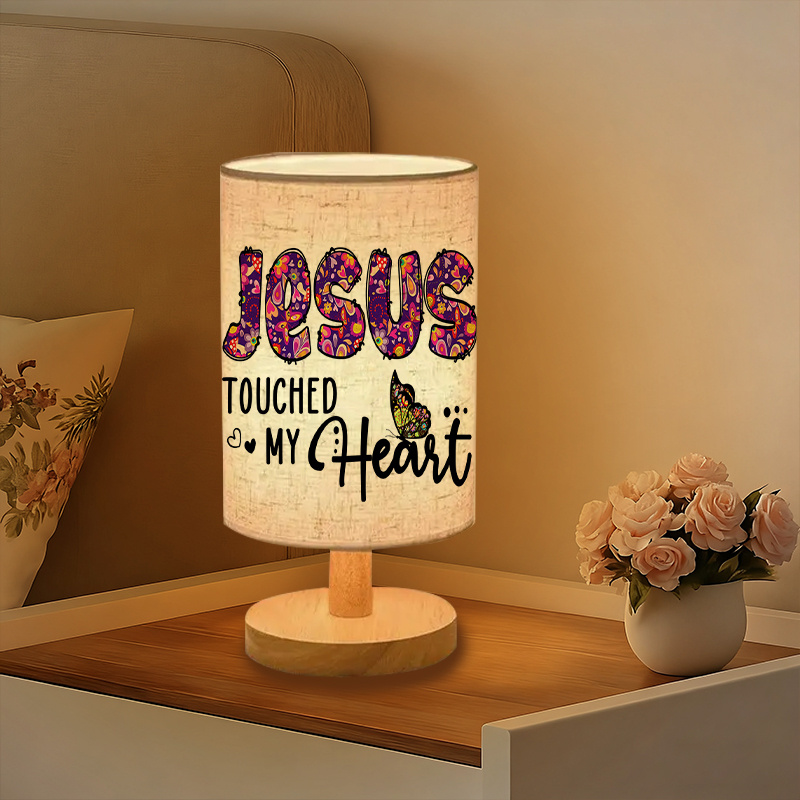 USB-powered linen lamp N