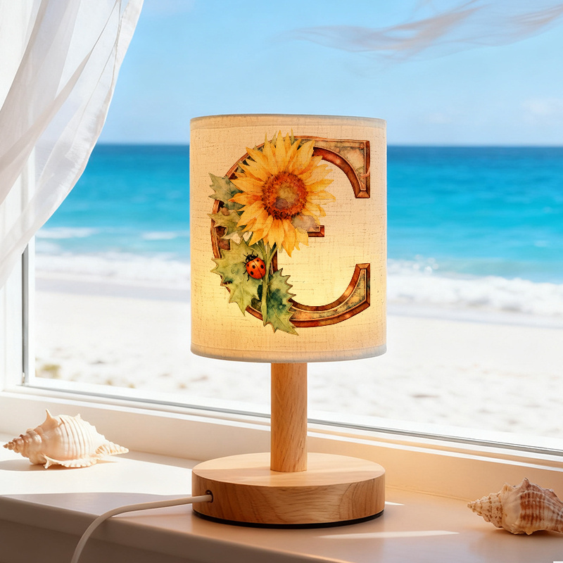 USB Powered Linen Desk Lamp