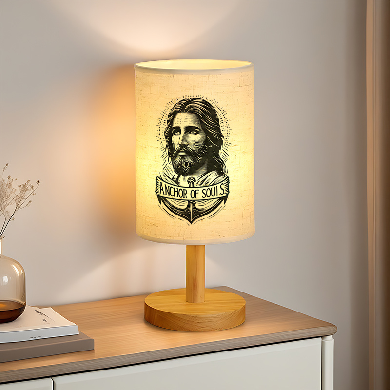 Modern USB-Powered Linen Lamp | Unique Design