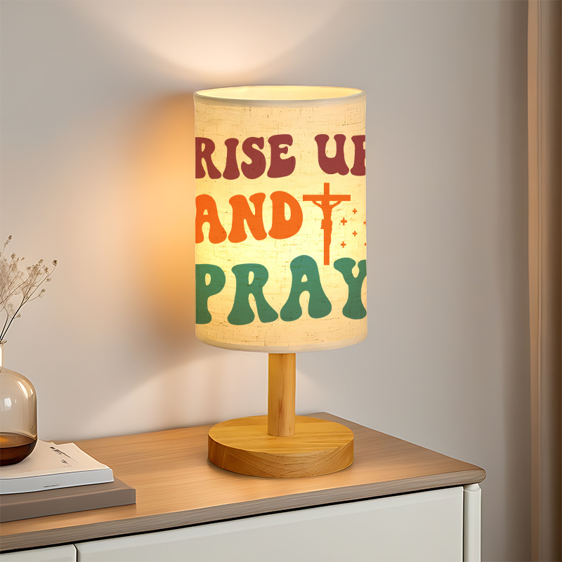 USB-powered Linen Lamp Bedside Decoration