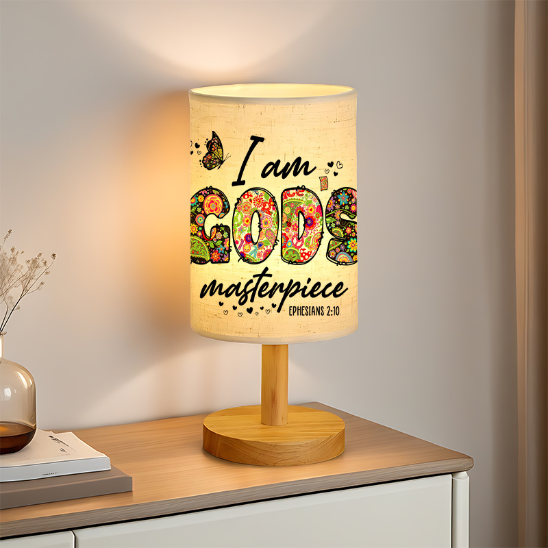 Modern USB-powered Linen Lamp with a Unique Design and Exquisite Patterns