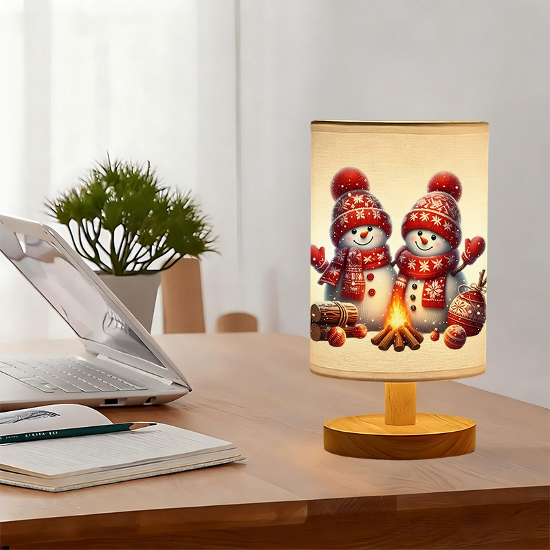 Modern USB-powered Linen Lamp with a Unique Design38