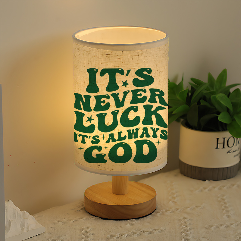 Modern USB Powered Linen Lamp with Unique Design and Exquisite Patterns