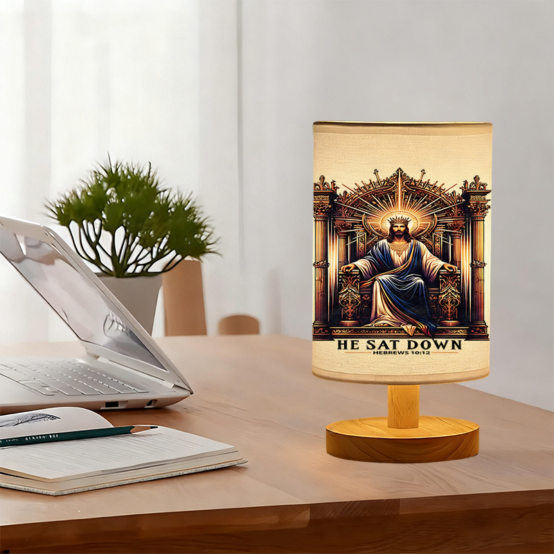 Modern USB-powered Linen Lamp with a Unique Design13