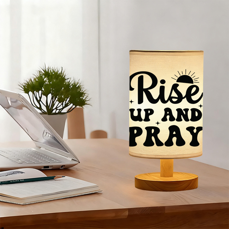 Modern USB-Powered Table Lamp with Bulb - USB Plug-in Bedside