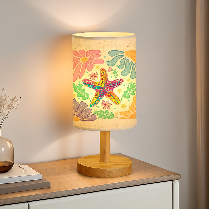 Modern USB-Powered Table Lamp with Bulb
