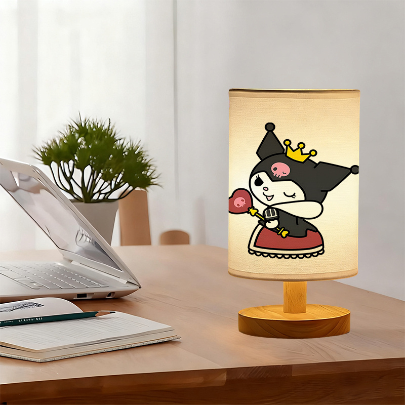 Sanrio USB Powered Linen Lamp For Bedside Decoration