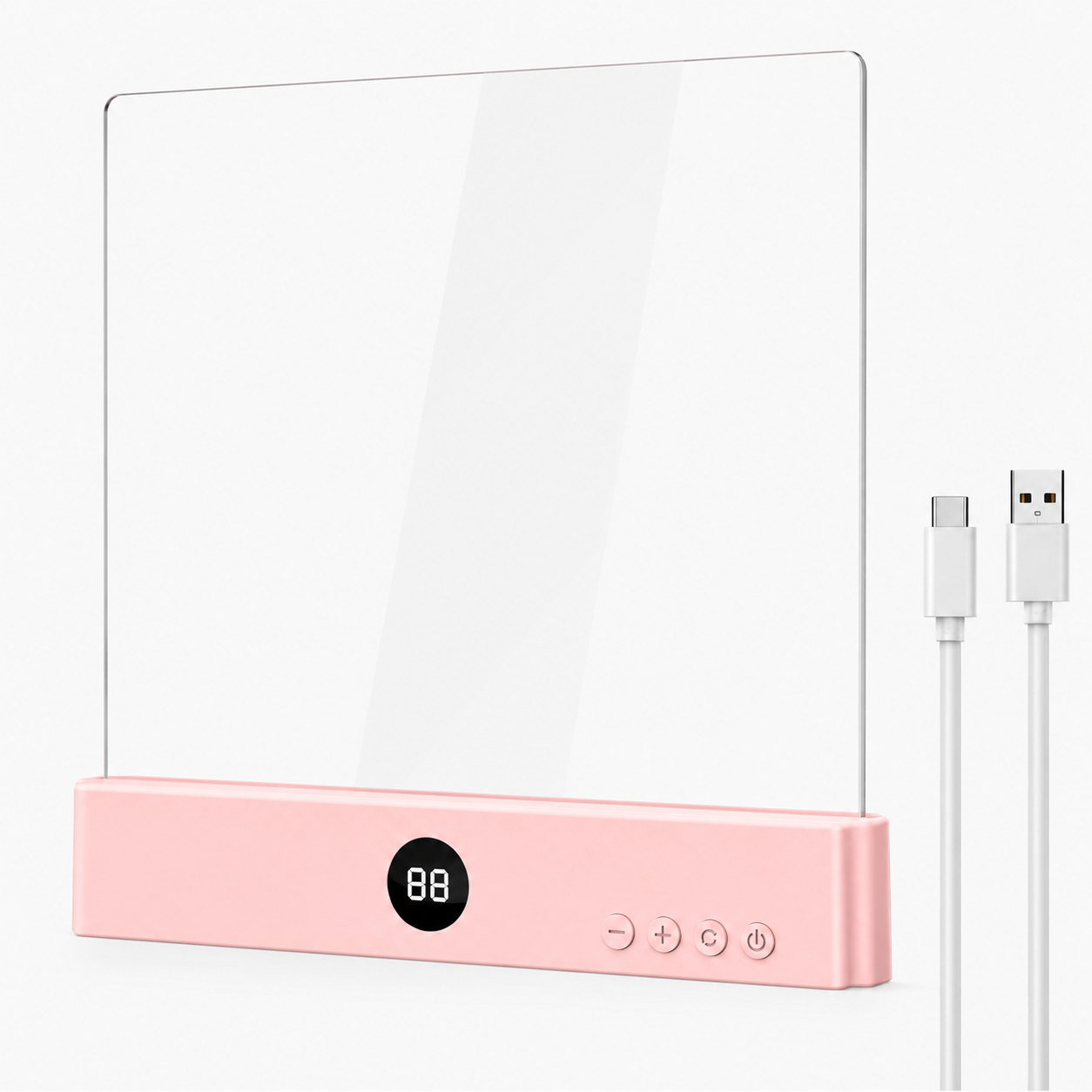 Smart Rechargeable Flat LED Reading Light Lamp