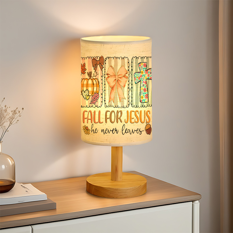 USB-powered Linen Lamp Bedside Decoration