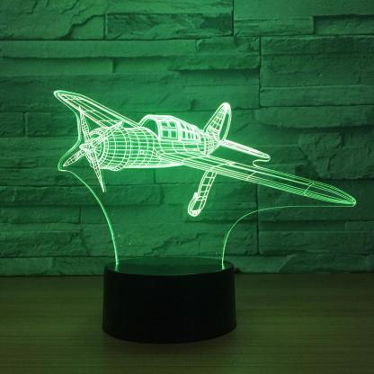 Vintage Aircraft Optical Lamp-3D Optical Lamp