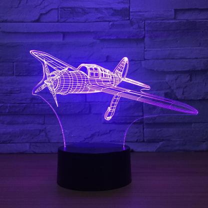 Vintage Aircraft Optical Lamp-3D Optical Lamp