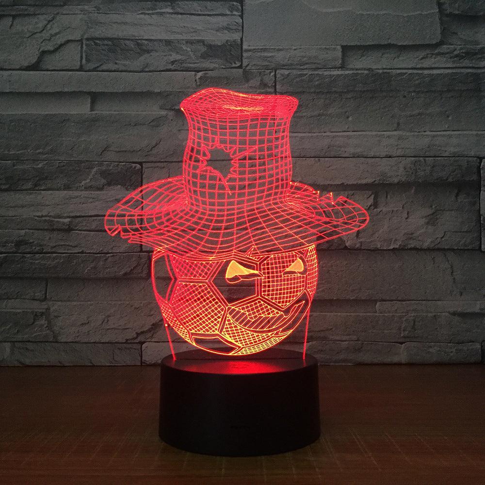 Creative Football 3D Optical Illusion Lamp - 3D Optical Lamp