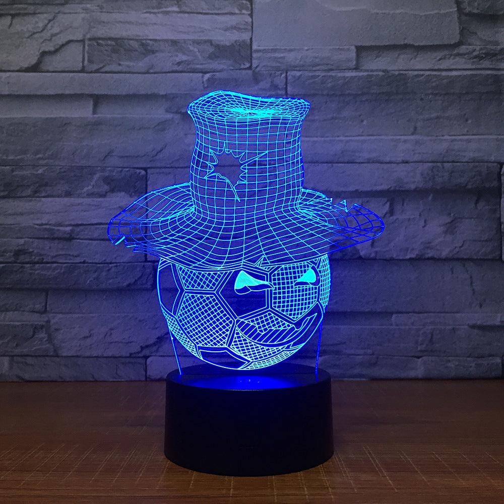 Creative Football 3D Optical Illusion Lamp-3D Optical Lamp