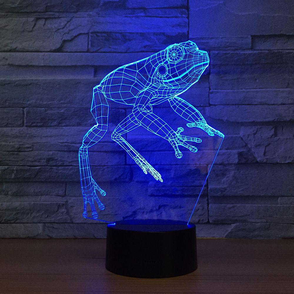 Frog Climb Illusion Lamp-3D Optical Lamp