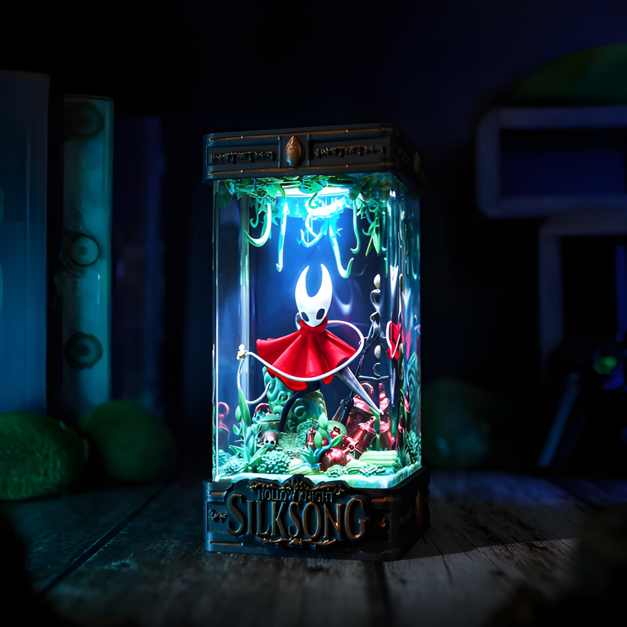 Hornet Silksong Epoxy Lamp Custom Night Light