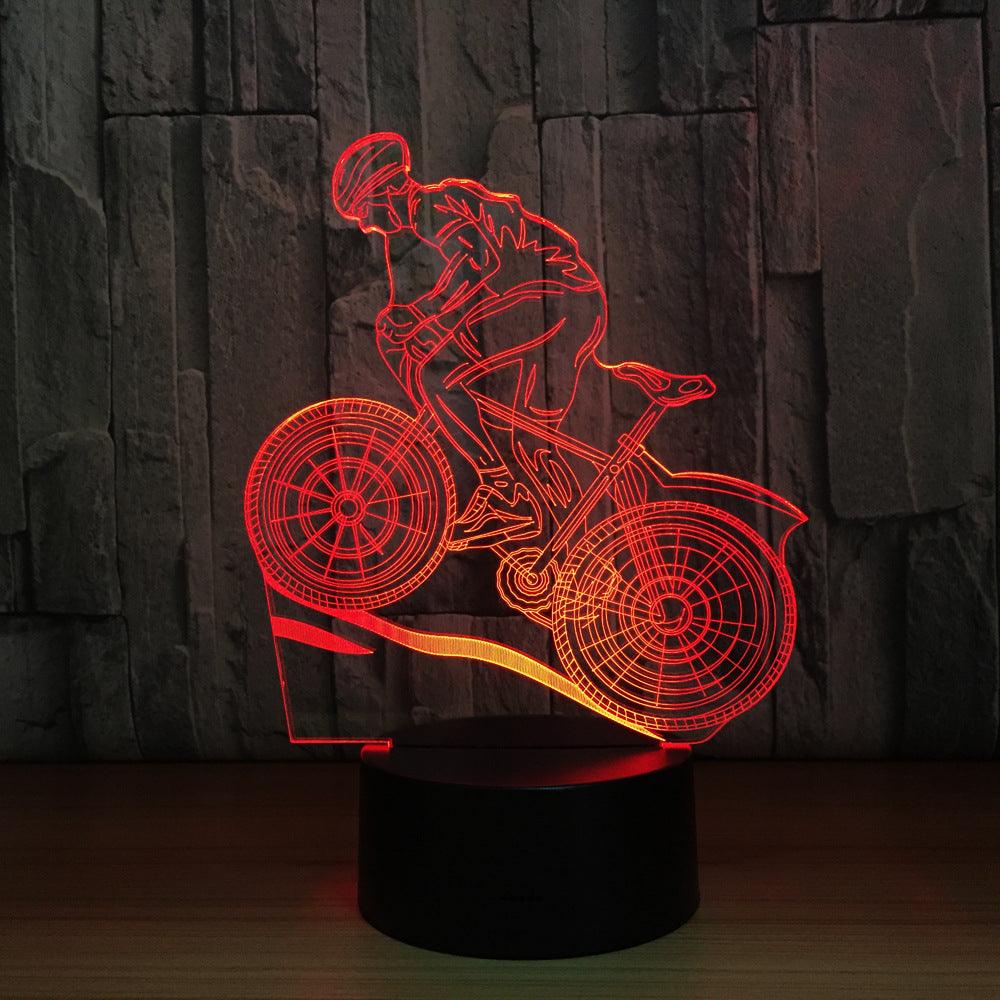 3D Mountain Bike Lamp-3D Optical Lamp