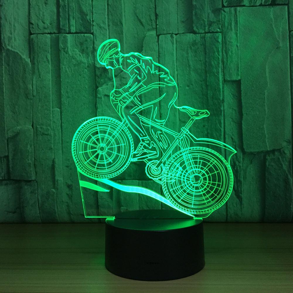 3D Mountain Bike Lamp-3D Optical Lamp