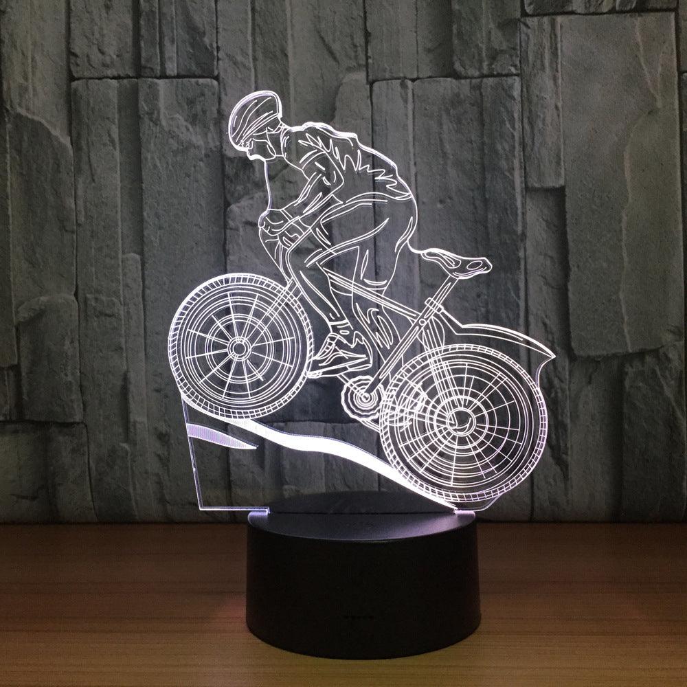 3D Mountain Bike Lamp-3D Optical Lamp