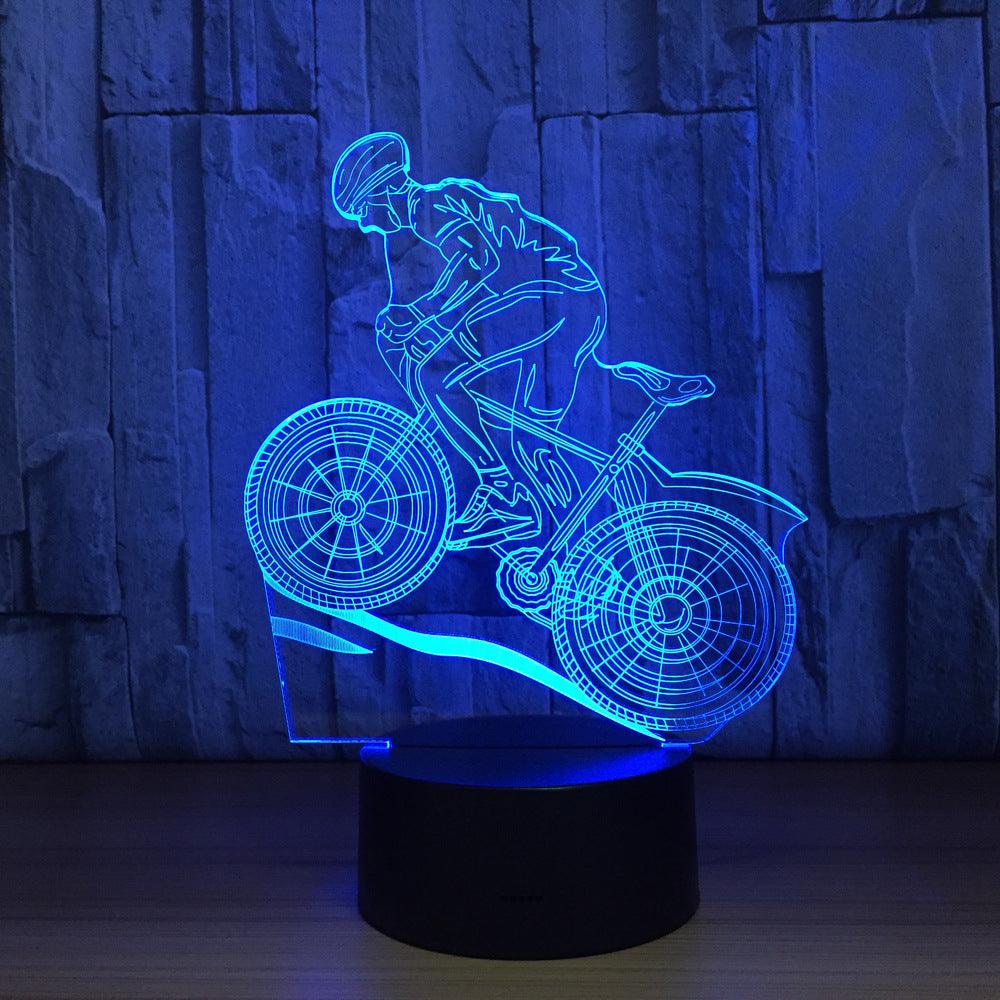3D Mountain Bike Lamp-3D Optical Lamp